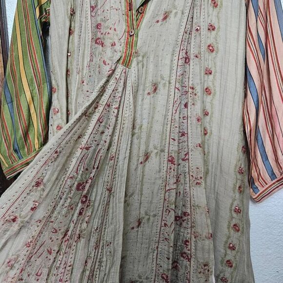 VRISA Multi color printed dress - Picture 4 of 15